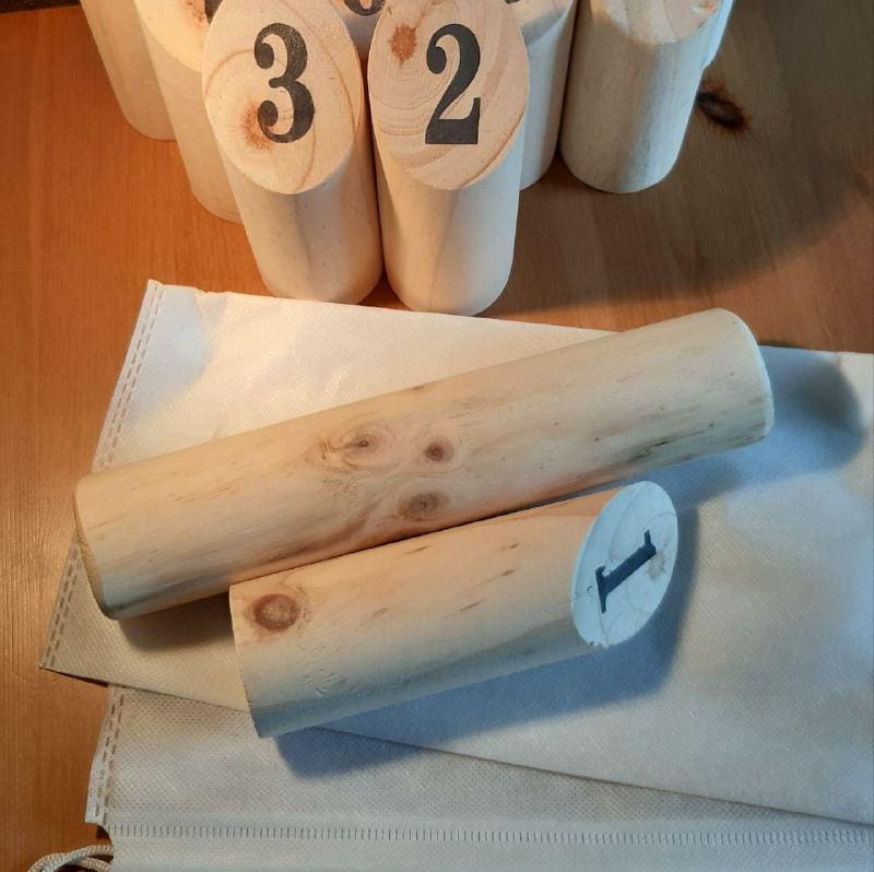 Number Kubb Spiel – Bild 2