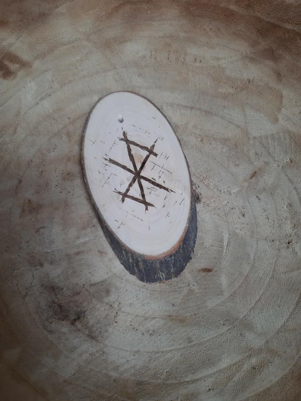 Holzschild_Rune
