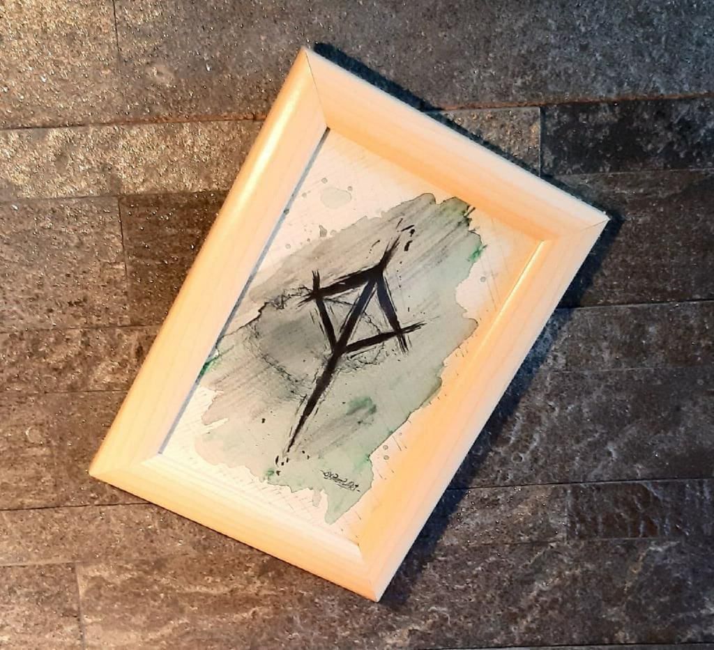 Wandbild Lettering6