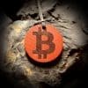 Holzschmuck Anhänger Bitcoin