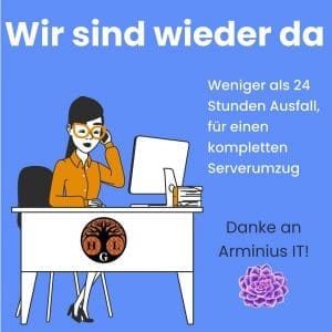 Mehr über den Artikel erfahren Wir sind wieder da!