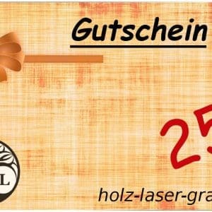 Gutschein im Wert von 25€