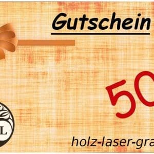 Gutschein im Wert von 50€