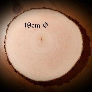 Baumscheibe Wunschgravur 19cm