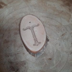 Holzschild Irminsul