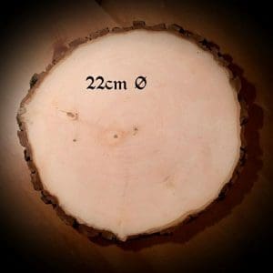 Baumscheibe Wunschgravur 22cm