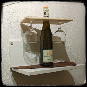 Weinglashalter mit Wunschgravur