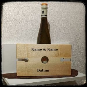 Weinglashalter mit Wunschgravur