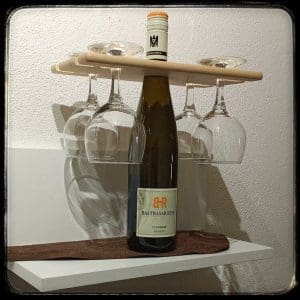 Weinglashalter mit Wunschgravur