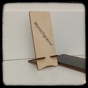 Handyhalter aus MDF Holz