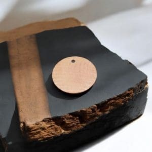 Holzschmuck Anhänger mit Wunschgravur